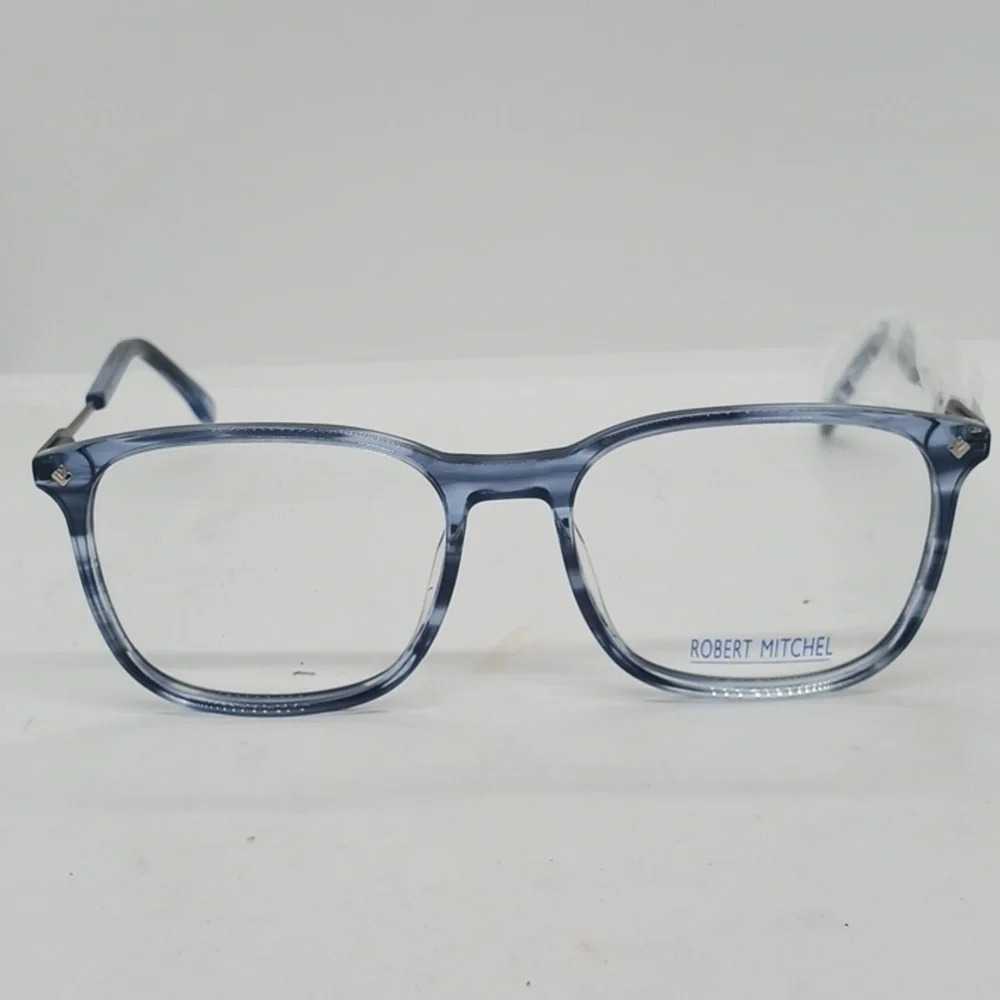 NWT RX-ABLE ROBERT MITCHEL EYEGLASS FRAMES RM20213 BLUE